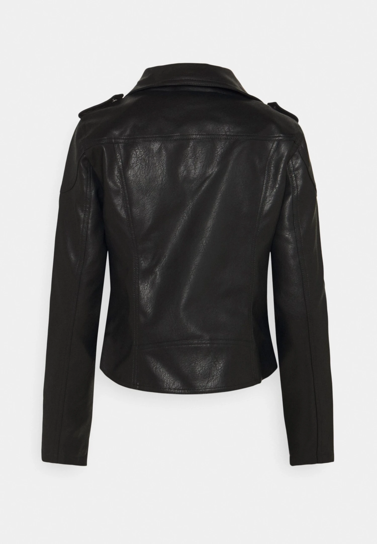 Noisy May Nmrollo Jacket - Imitatieleren Jas - Black 9 Noisy May Nmrollo Jacket - Imitatieleren Jas - Black - Afbeelding 7