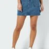 Noisy May Kurzer- Jeansrok - Medium Blue Denim -Noisy May a9f08d85f637499cbea34228d8ec691d