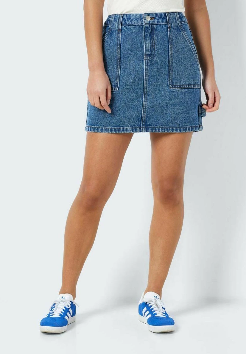 Noisy May Kurzer- Jeansrok - Medium Blue Denim 3 Noisy May Kurzer- Jeansrok - Medium Blue Denim