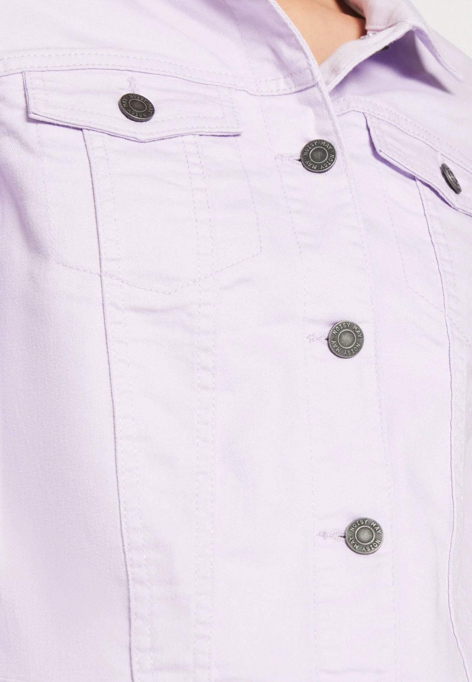 Noisy May Nmdebra Colour Jacket - Spijkerjas - Lilac 8 Noisy May Nmdebra Colour Jacket - Spijkerjas - Lilac - Afbeelding 6