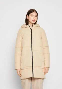 Noisy May Nmdalcon Long Jacket - Winterjas - Beige