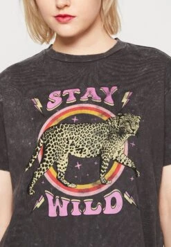 Noisy May Nmzodiac O Neck Dress - Jerseyjurk - Black/Multi Coloured -Noisy May b24cbc0c8eda4b6e8f53e9933a244652