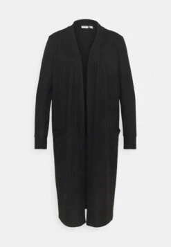 Nmcity Long Cardigan Curve - Vest - Black -Noisy May b2e40ed31a3b41e2adf621c2b647ef71