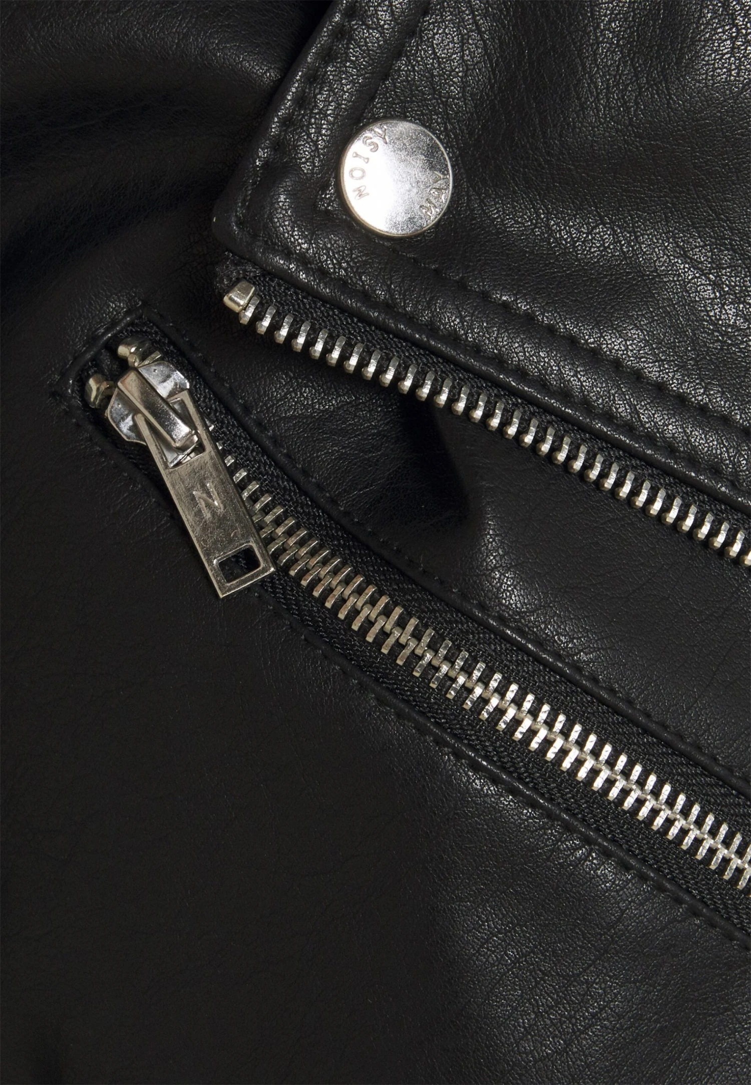 Noisy May Nmrollo Jacket - Imitatieleren Jas - Black 10 Noisy May Nmrollo Jacket - Imitatieleren Jas - Black - Afbeelding 8