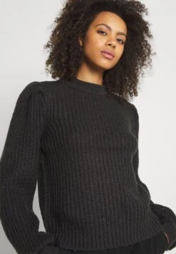 Noisy May Nmdollie Oneck - Trui - Mottled Dark Grey 11 Noisy May Nmdollie Oneck - Trui - Mottled Dark Grey -Noisy May b37ffce47d7a485bb31f938b35e021fa