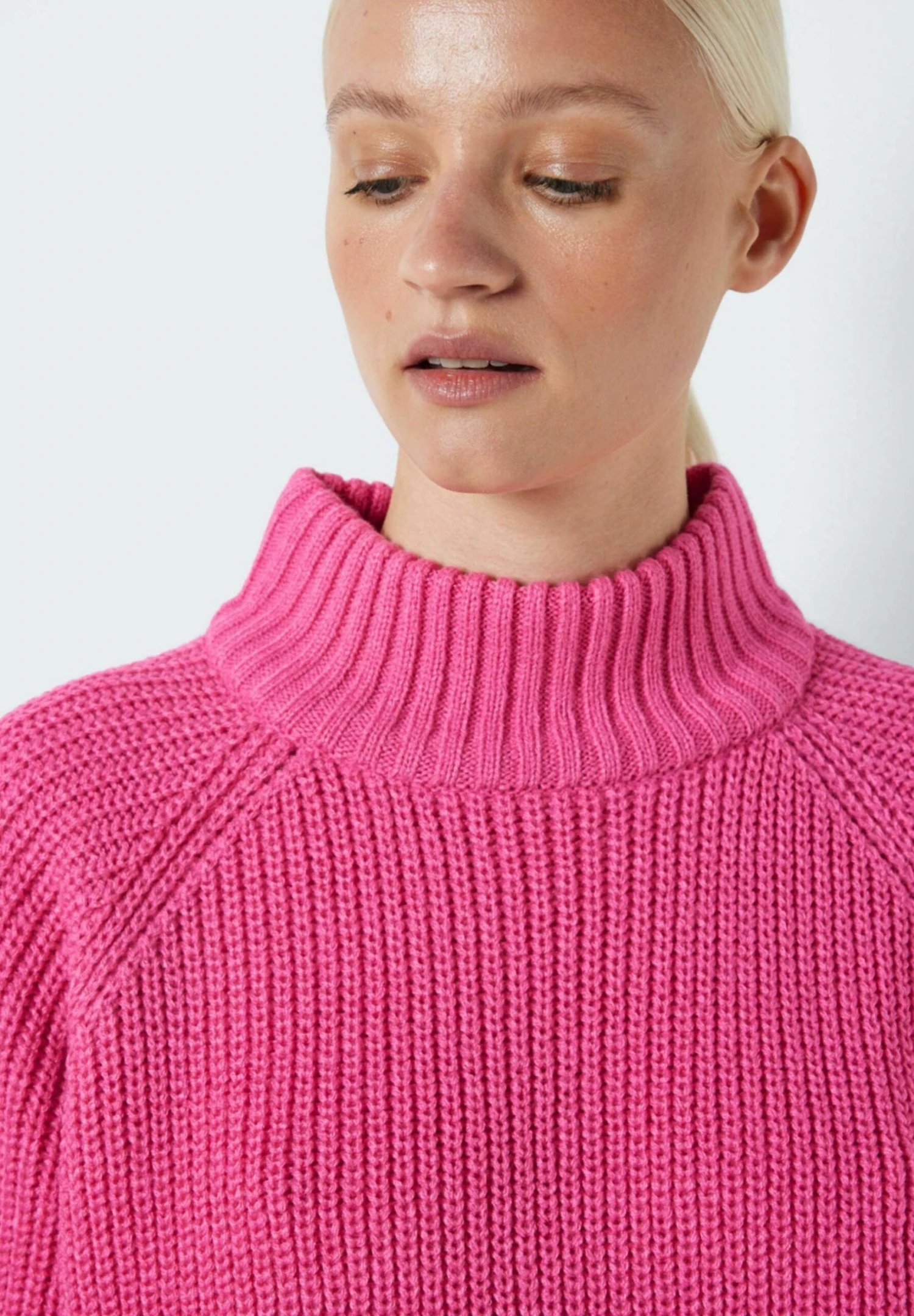 Noisy May Nmtimmy Highneck Noos - Trui - Hot Pink 6 Noisy May Nmtimmy Highneck Noos - Trui - Hot Pink - Afbeelding 4