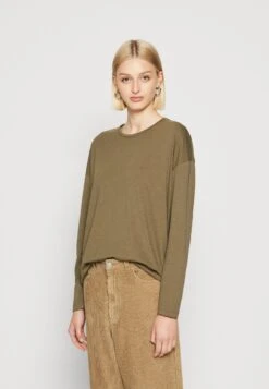 Noisy May Nmmathilde O-Neck- Longsleeve - Kalamata