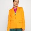 Noisy May Petite Nmthea Blazer - Blazer - Vibrant Orange -Noisy May b507d331ad3b401b9625b2182edd74c6