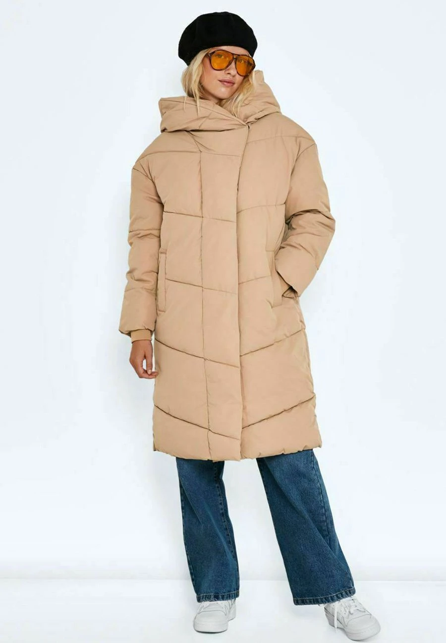 Noisy May Nmtally Long Jacket- Winterjas - Tigers Eye 3 Noisy May Nmtally Long Jacket- Winterjas - Tigers Eye