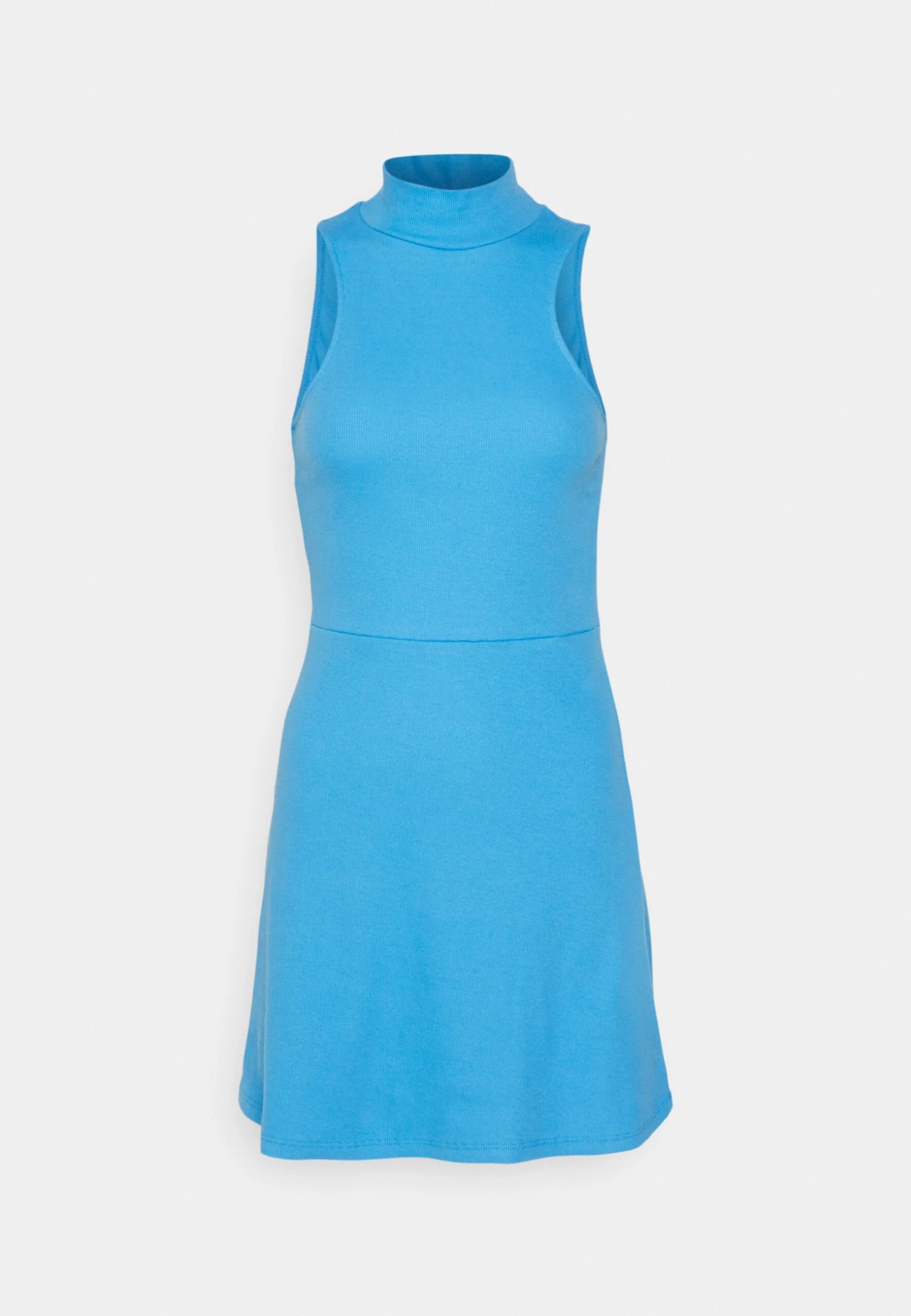 Noisy May Nmmanala Highneck Skater Dress - Jerseyjurk - Azure Blue 8 Noisy May Nmmanala Highneck Skater Dress - Jerseyjurk - Azure Blue - Afbeelding 6