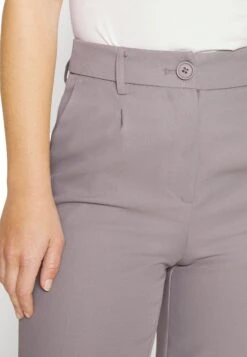 Noisy May Petite Nmdrewie Straight Pants Petite- Broek - Titanium -Noisy May b98829cd0c3a425b9db07fd3cb4b5b99