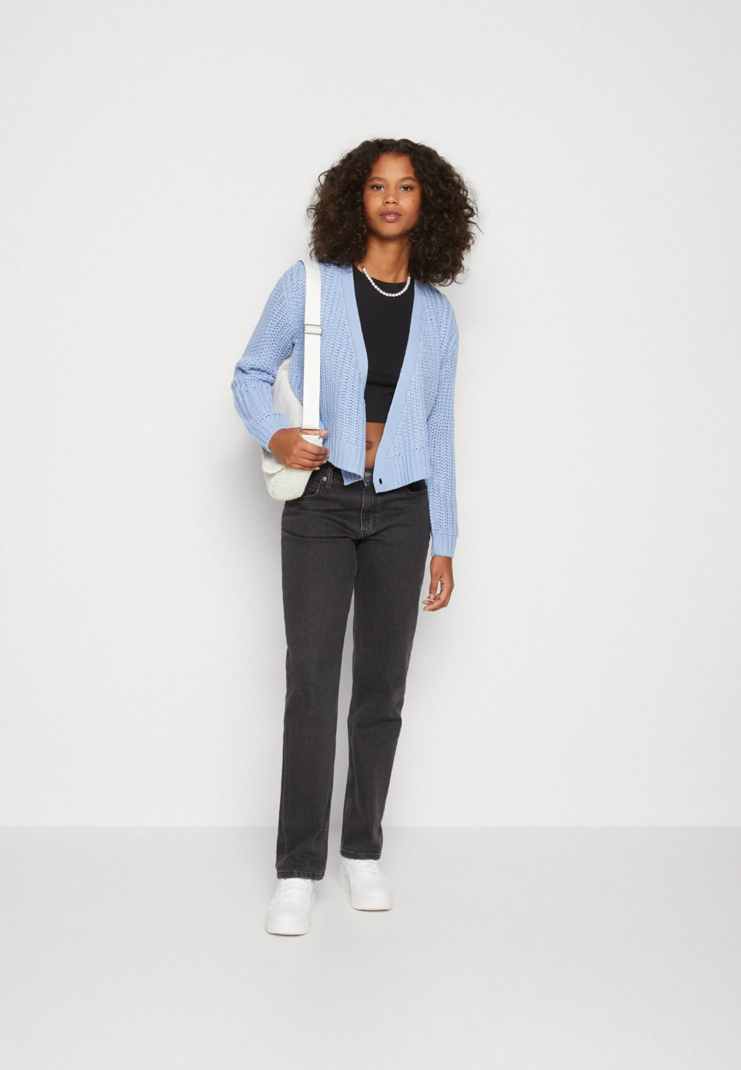 Noisy May Nmbarley Wrap Cardigan - Vest - Serenity 4 Noisy May Nmbarley Wrap Cardigan - Vest - Serenity - Afbeelding 2