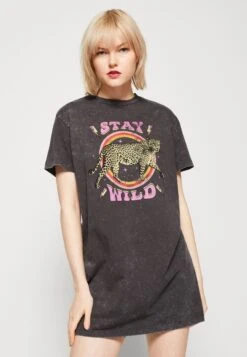 Noisy May Nmzodiac O Neck Dress - Jerseyjurk - Black/Multi Coloured -Noisy May bc55b3e2c3fe4669bd91f370c462d982