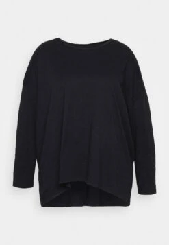 Nmmathilde O Neck High Low Curve - Longsleeve - Black -Noisy May bd685d3248854bf58fb5b1adfcf3dfeb