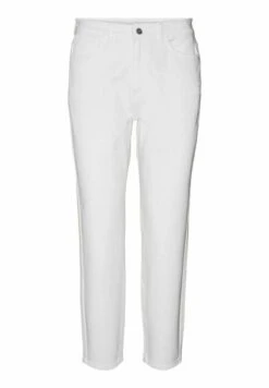 Noisy May Straight Fit- Straight Leg Jeans - Bright White
