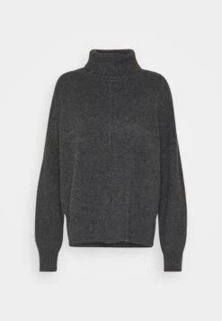 Noisy May Nmian Roll Neck- Trui - Dark Grey Melange -Noisy May bf629f3cbfa54c50b0f7d81fc2ec0e8f