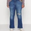 Flare Jeans - Bootcut Jeans - Medium Blue Denim 2 Flare Jeans - Bootcut Jeans - Medium Blue Denim -Noisy May c25d4babdceb4416bfbf11b6cd70e7d4