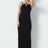 Noisy May Neckholder - Maxi-Jurk - Black