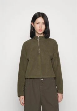 Noisy May Nmmisser Cropped - Fleece Trui - Kalamata