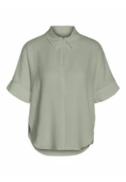 Noisy May Hemd Kurzarm - Blouse - Desert Sage -Noisy May c784915547324fa8a5f8bfe103b1b9f2