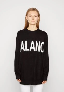 Noisy May Nmbalance O-Neck Crop - Trui - Black