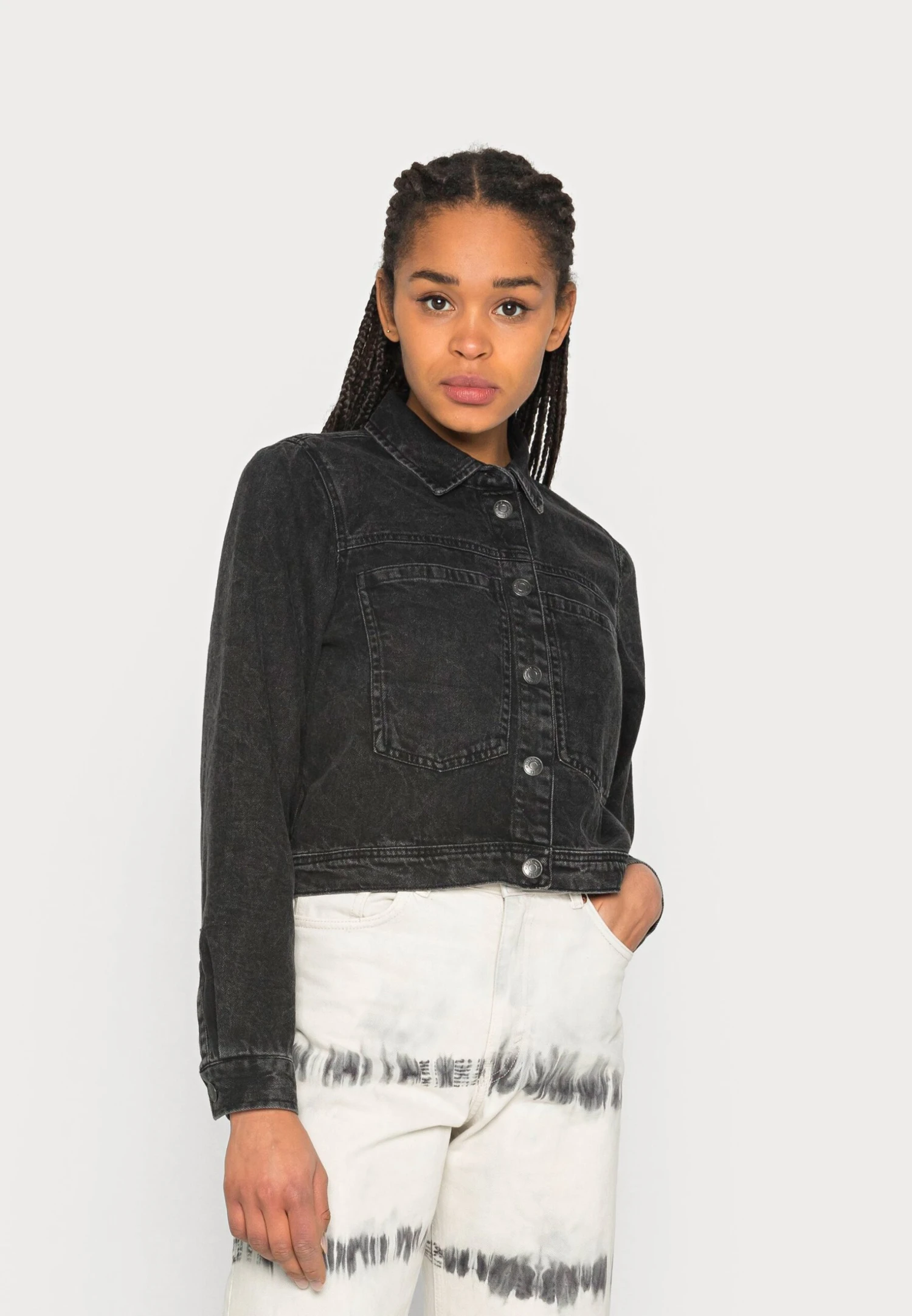 Noisy May Jacket - Spijkerjas - Black No Print 3 Noisy May Jacket - Spijkerjas - Black No Print