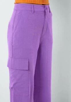 Noisy May High Waist - Cargobroek - Amethyst Orchid -Noisy May caaed97d2b264c1ebfdd50ea5fed320f