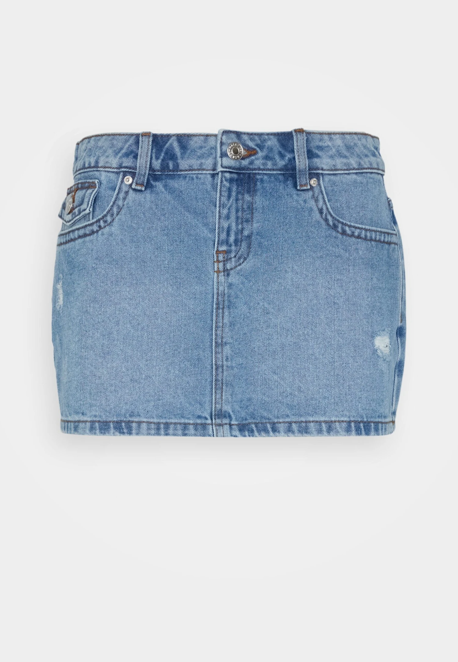 Noisy May Nmmilanda Skirt - Minirok - Light Blue Denim 7 Noisy May Nmmilanda Skirt - Minirok - Light Blue Denim - Afbeelding 5