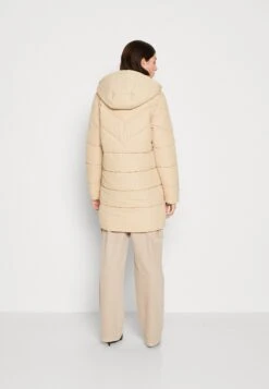 Noisy May Nmdalcon Long Jacket - Winterjas - Beige -Noisy May cc950e89efc540b5869dae603d1cc448