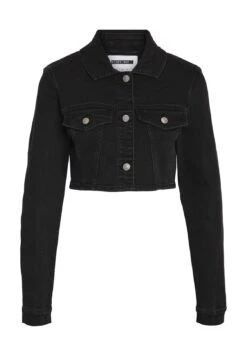 Noisy May Nmjulia Crop Jacket- Spijkerjas - Black Denim -Noisy May d015157e82bf4790a0b589235beffe83