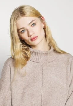 Noisy May Nmian Roll Neck- Trui - Beige -Noisy May d0cabf3a33f24b67931772de20c89ad1