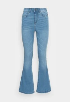 Noisy May Nmsallie Flare - Bootcut Jeans - Light Blue Denim -Noisy May d0f2fb801e2e4ee0b9790baf4aed34ba