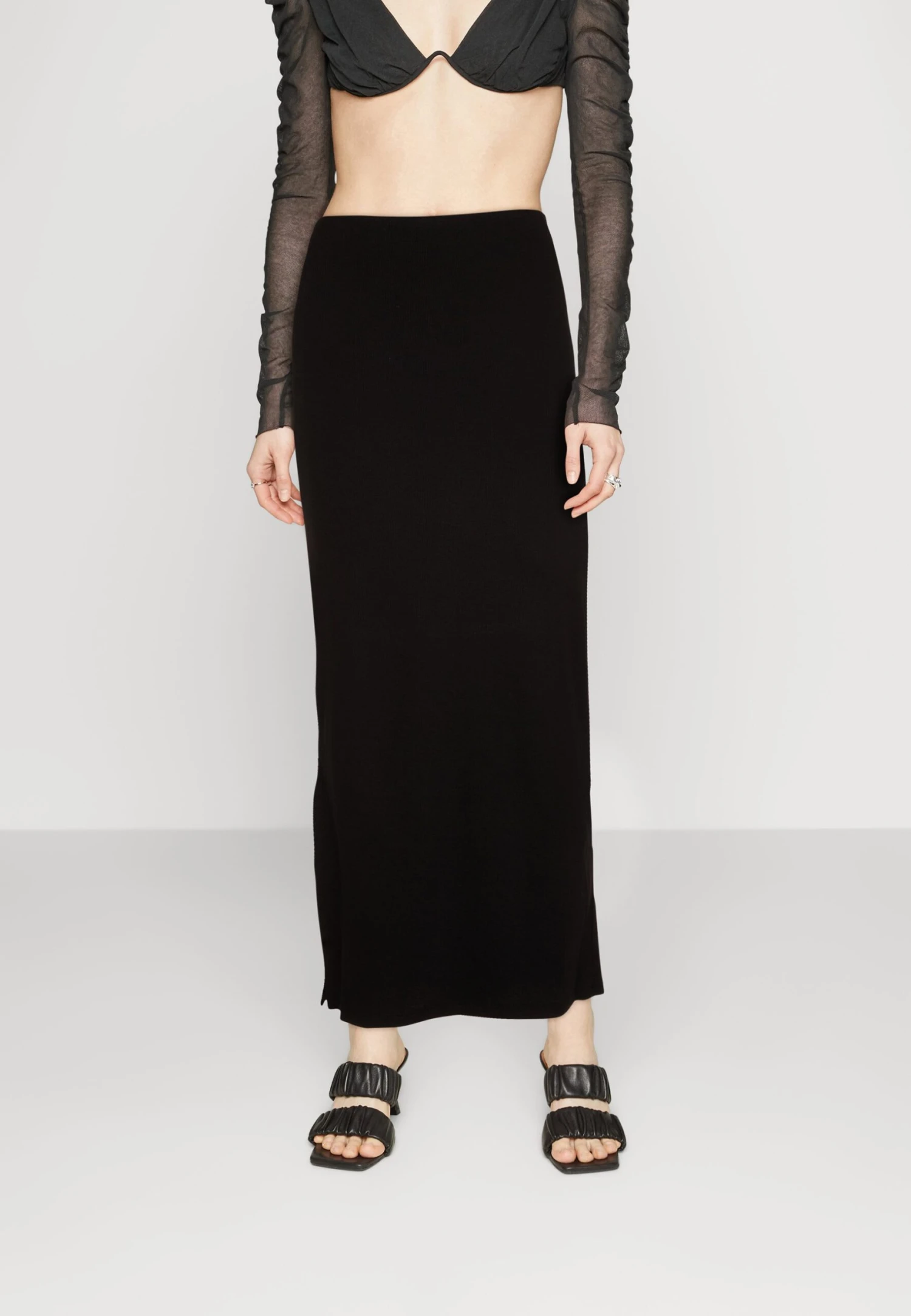 Noisy May Nmmaya Ankle Length Skirt - Kokerrok - Black 3 Noisy May Nmmaya Ankle Length Skirt - Kokerrok - Black
