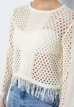 Noisy May Nmlisa O-Neck Structure - Trui - Eggnog 10 Noisy May Nmlisa O-Neck Structure - Trui - Eggnog -Noisy May d48cd430f72240558bca330802ccc46a