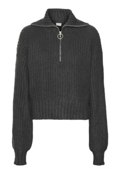 Noisy May Trui - Dark Grey Melange -Noisy May d71d5bfeaa6342c3a95a9b8111aae335