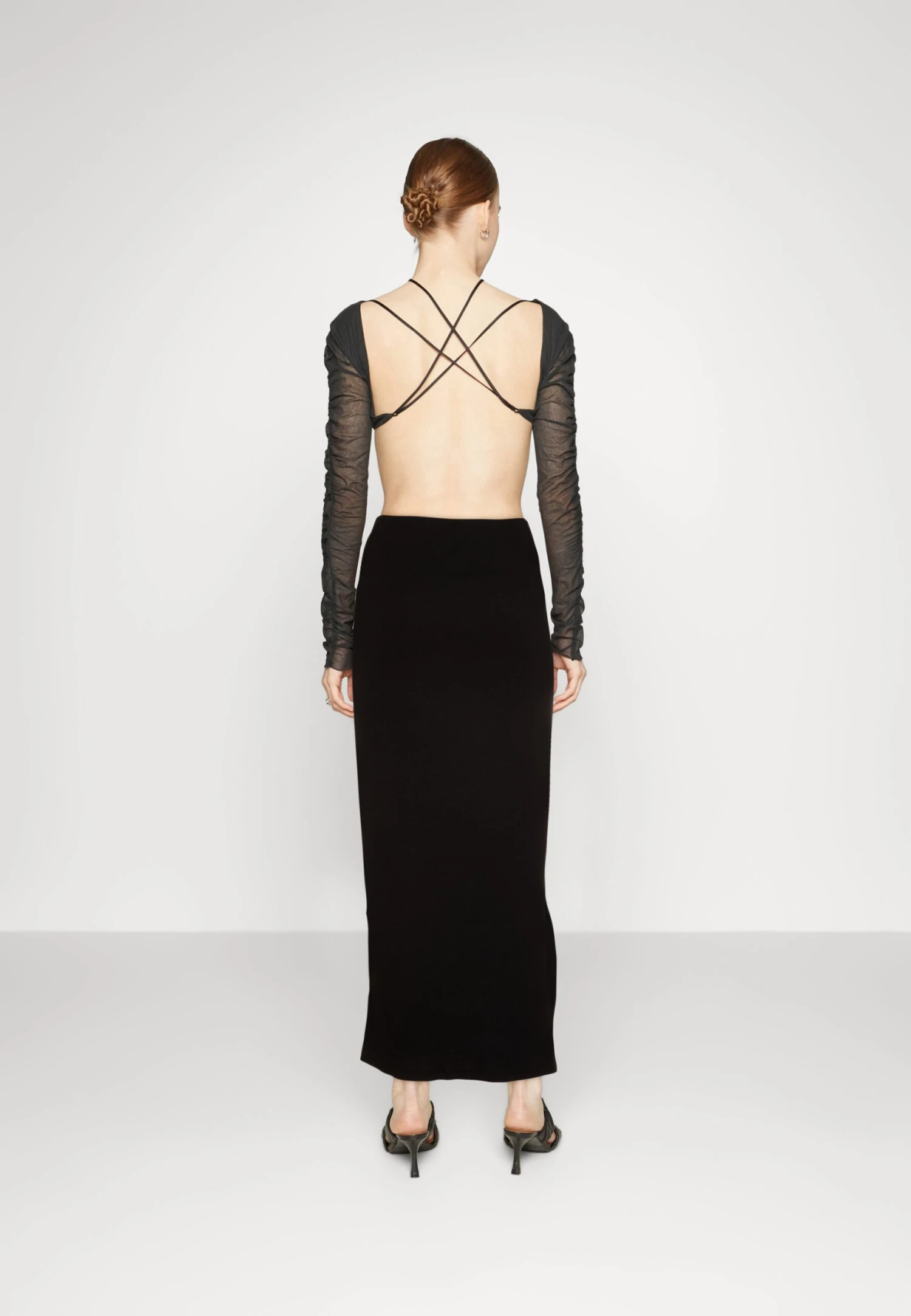 Noisy May Nmmaya Ankle Length Skirt - Kokerrok - Black 5 Noisy May Nmmaya Ankle Length Skirt - Kokerrok - Black - Afbeelding 3