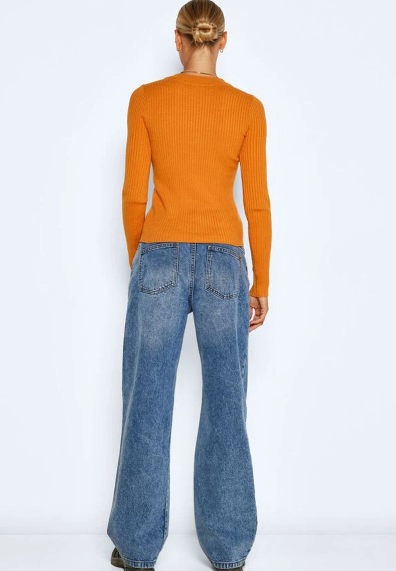 Noisy May Nmship S O-Neck- Trui - Desert Sun 5 Noisy May Nmship S O-Neck- Trui - Desert Sun - Afbeelding 3