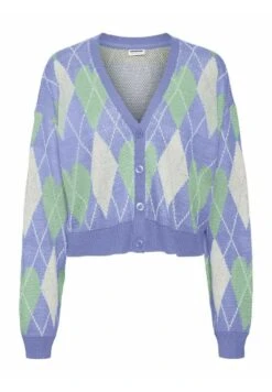 Noisy May Nmkirsty L/S V-Neck - Vest - Jacaranda -Noisy May db83788f344f457ea6b8c38097beac5a