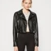 Noisy May Nmluke Paulina Biker Jacket - Imitatieleren Jas - Black -Noisy May e29e4643ee434d6191b95d6938d849bd