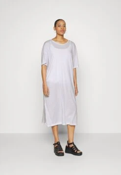 Nmmaiden Dress Curve - Jerseyjurk - Bright White