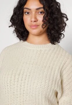 Nmcharlie - Trui - Pearled Ivory -Noisy May e44e4d181a3a4a9b88991cd66e98a317