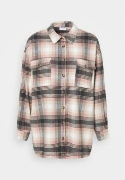 Noisy May Nmflanny Long Shacket - Overhemdblouse - Bright White/Praline/Prism Pink 14 Noisy May Nmflanny Long Shacket - Overhemdblouse - Bright White/Praline/Prism Pink -Noisy May e631f3cdb91f43b393c1ee1cbbfe5a19