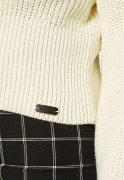 Noisy May Nmjosephine Zip Up Cardigan - Vest - Eggnog -Noisy May e74bd5a07b7948a7b5a22a9282f25619