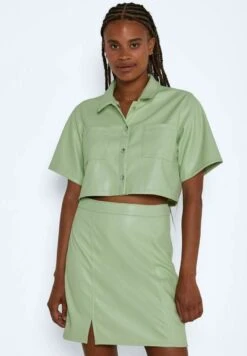 Noisy May Overhemdblouse - Smoke Green