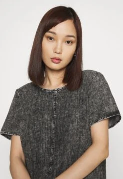 Noisy May Nmemilia Dress - Jurk - Medium Grey Denim -Noisy May e848e9d8ee094523b7f4663cd6c23f7d