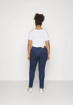 Skinny Curve - Jeans Skinny Fit - Dark Blue Denim -Noisy May ea963101355f4e8a9f3248ddee9ec0ed