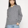 Noisy May Nmship Hoodie - Trui - Mottled Grey -Noisy May ebf08775ddfa44e5bdfc37ffa53569fb