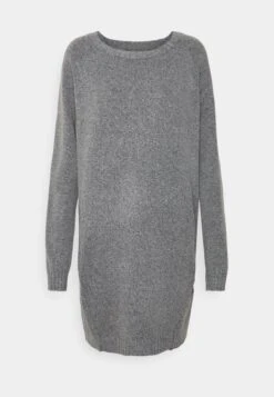 Noisy May Gebreide Jurk - Mottled Grey -Noisy May ec2340efb0234a849db94717b58433b8