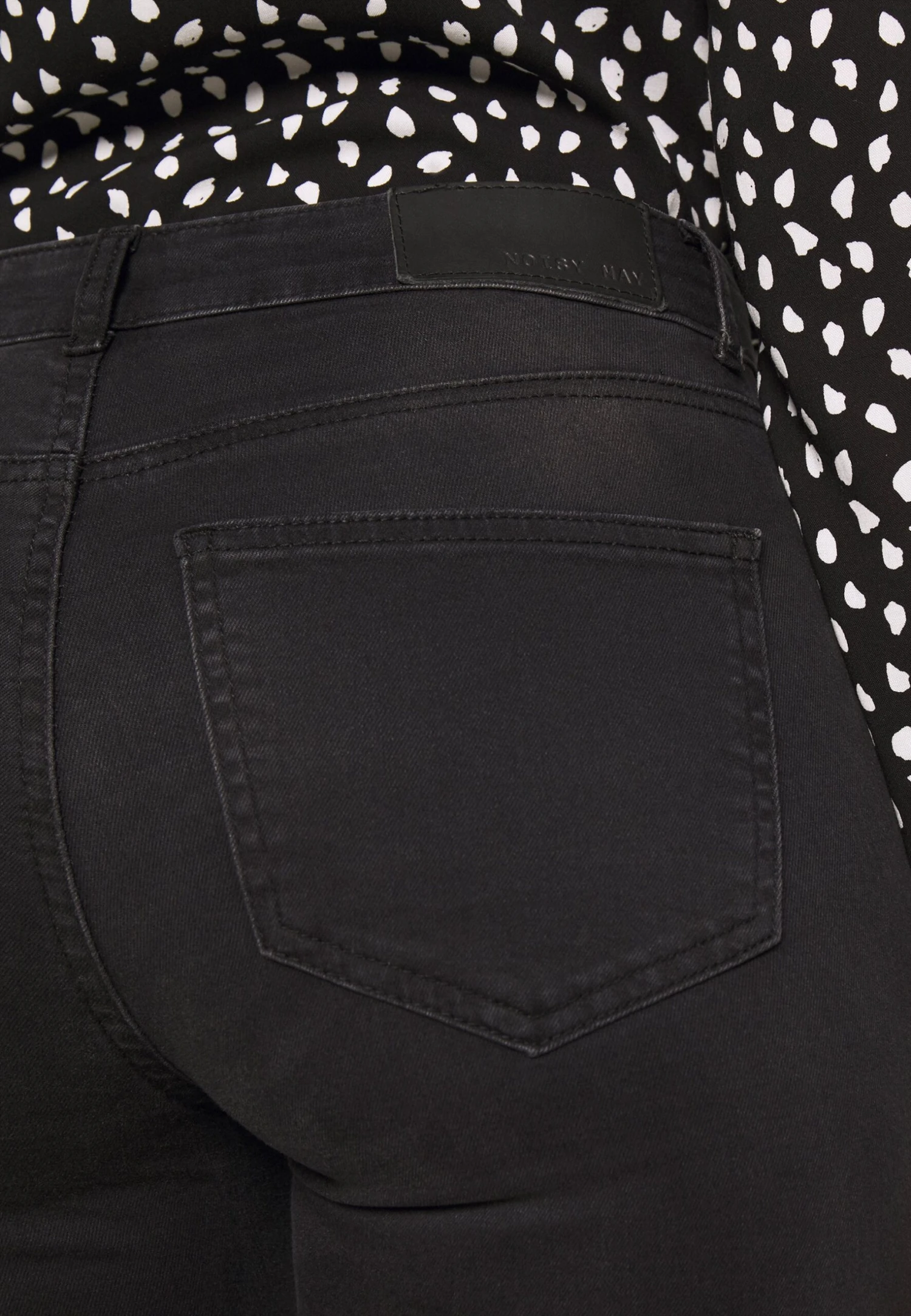 Noisy May Nmlucy- Jeans Skinny Fit - Black Denim 8 Noisy May Nmlucy- Jeans Skinny Fit - Black Denim - Afbeelding 6