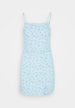 Noisy May Nmclara Strap Short Dress - Jurk - Cerulean -Noisy May ee50d26184c740fd8a24258ea8f61185